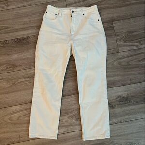Abercrombie ankle straight jeans